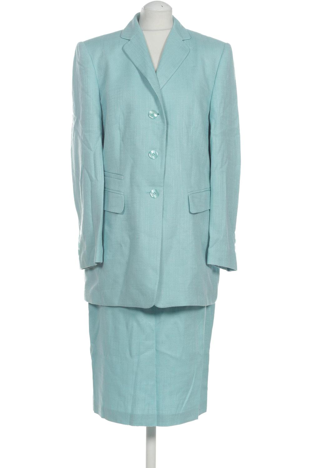 Basler Anzug Damen Kostum Suit Gr De 40 Baumwolle Seide Viskose Blau 8d04fae Ebay