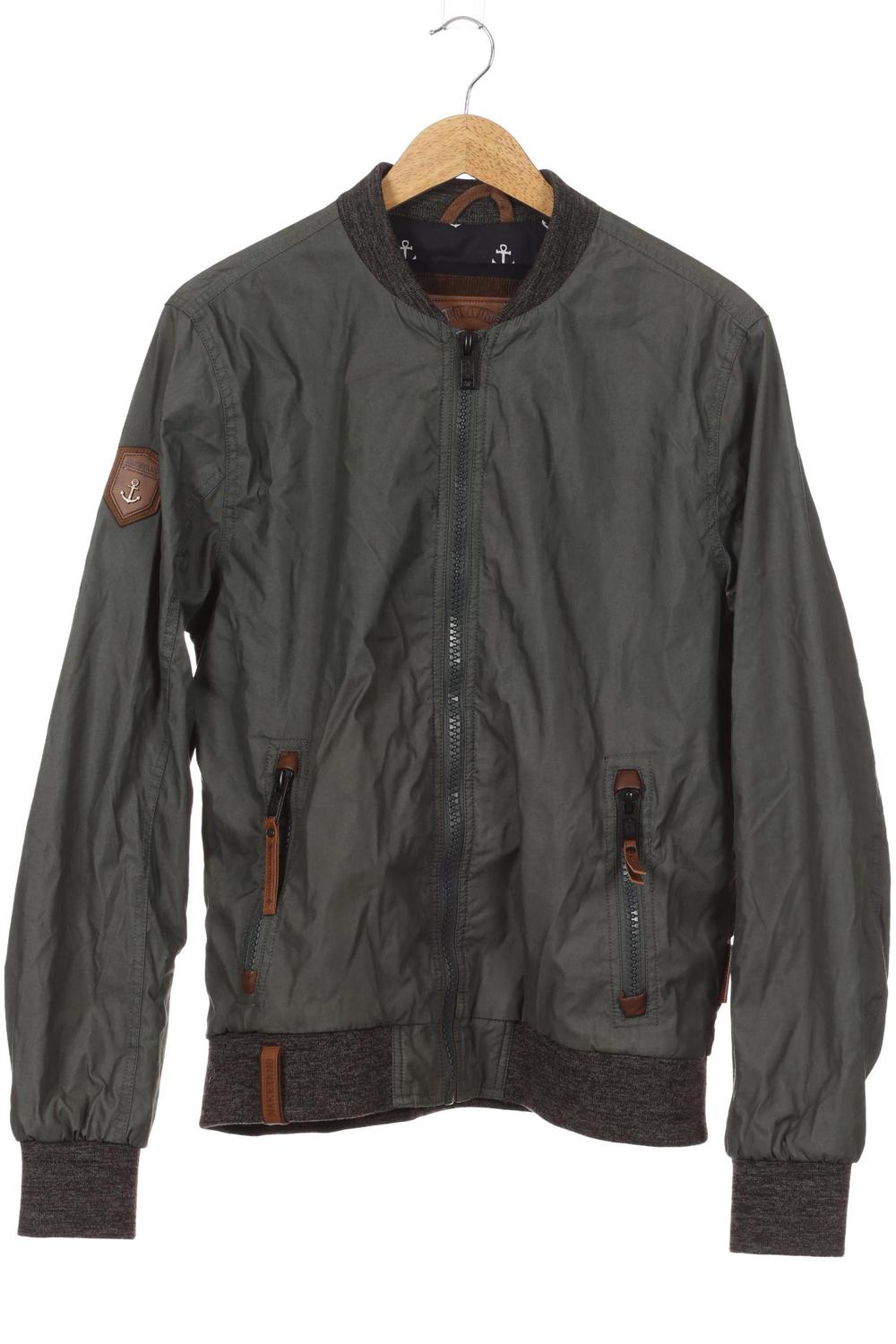 Naketano Jacke Herren Mantel Gr L Baumwolle Grun Ae Ebay