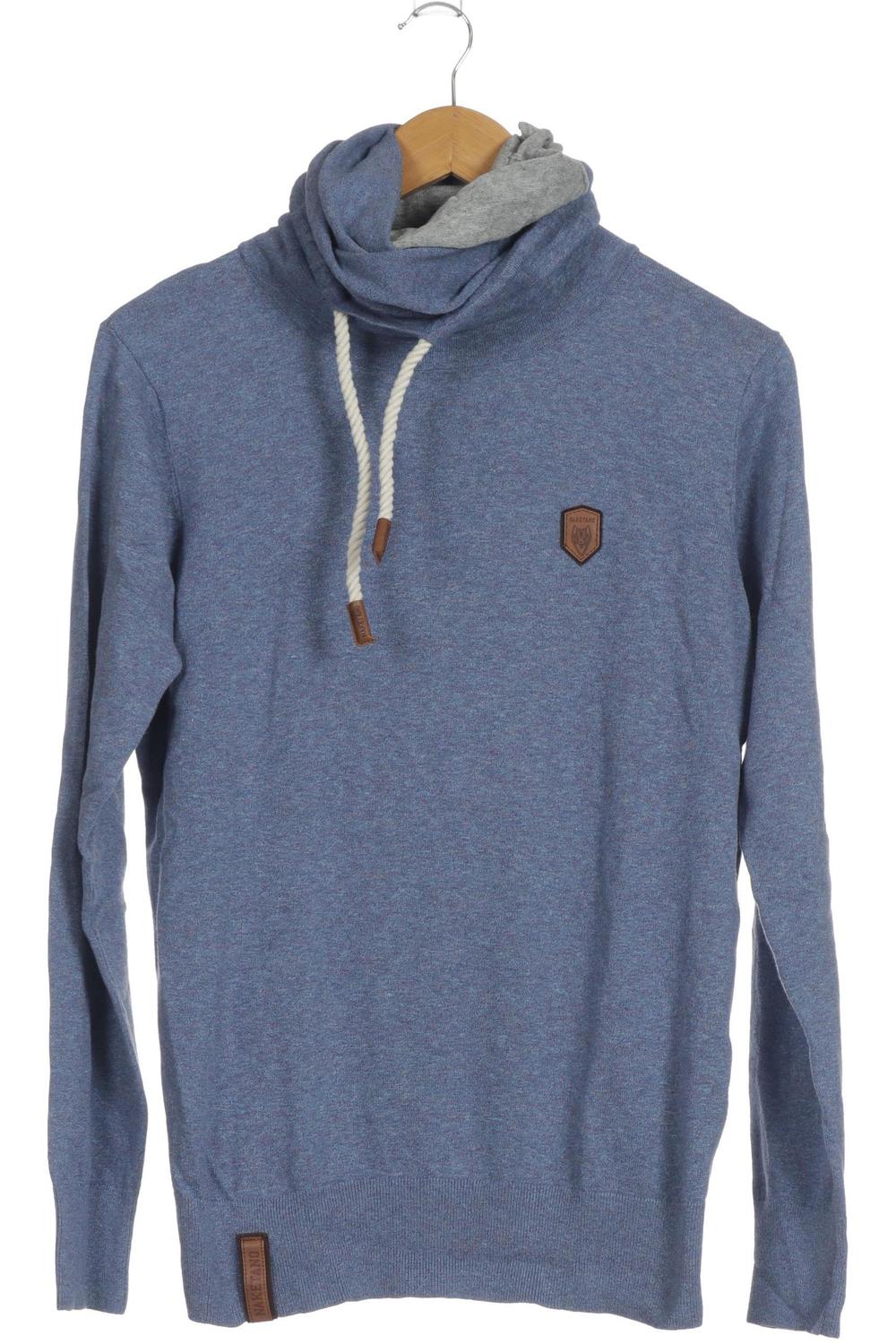 Naketano Pullover Herren Hoodie Sweatshirt Gr. L Baumwolle sale% NAKETANO HERREN PULLOVER HOODIE BLAU GR. XL HOODIE