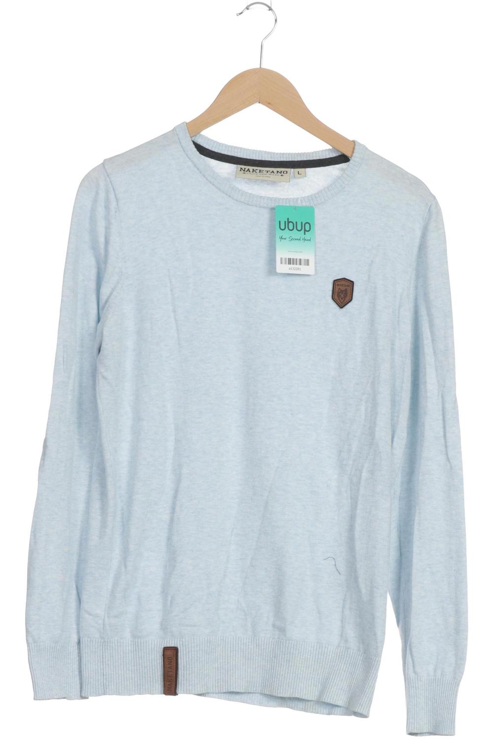 Naketano Pullover Herren Hoodie Sweatshirt Gr L Baumwolle Blau 5e Ebay