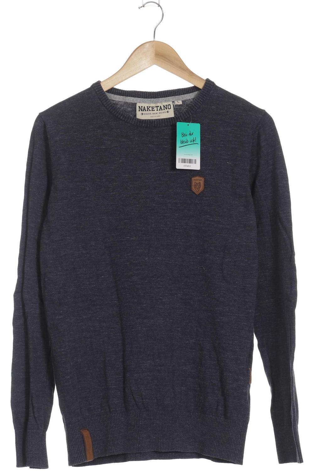 Naketano Pullover Herren Hoodie Sweatshirt Gr L Baumwolle Blau F8a4660 Ebay