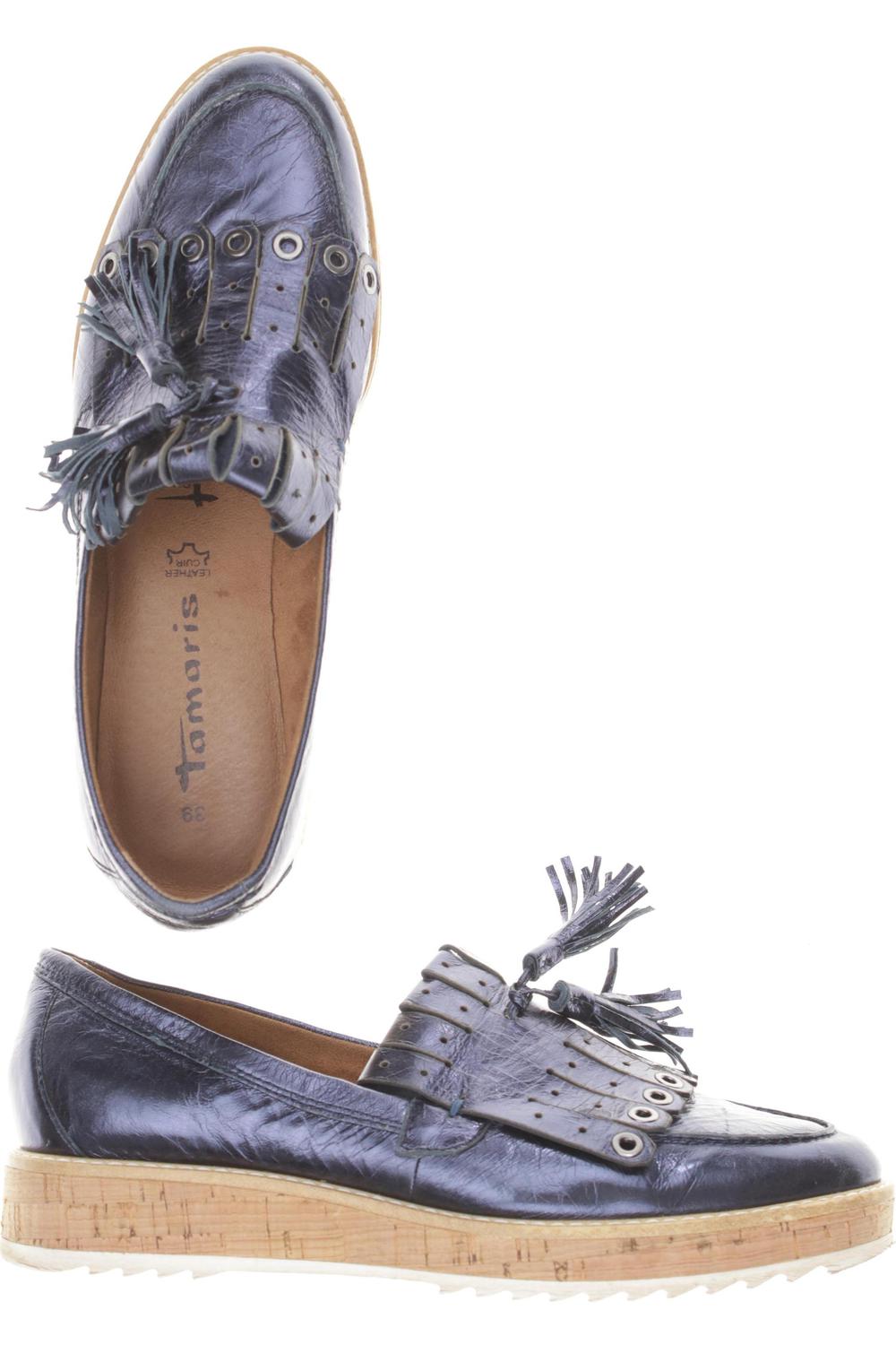 Tamaris Halbschuh Damen Slipper feste Schuhe Gr. DE 39 Leder Tamaris Halbschuh Damen Slipper feste Schuhe Gr. DE 39 Leder