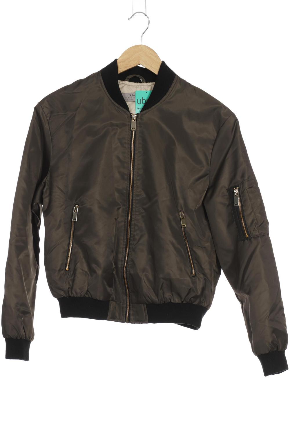 Zara Jacke Damen Mantel Gr S Elasthan Grun 1ea1a1b Ebay